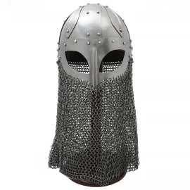 Viking Spectacle Helmet with Butted Chainmail Aventail