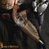 Flintlock Pistol Leather Frog "Blackbeard" - Outlet