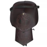 Leather pauldron with Thor's Hammer Embossing