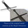 Englisches Langschwert 15.Jh., lizenziert von den Royal Armouries
