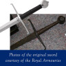 Langschwert Heiliges Römisches Reich 14.Jh., lizenziert von den Royal Armouries