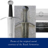Evropský rytířský meč 14. století, licence Royal Armouries