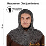 Chainmail Hood Coif Butted Round Wire Ø10mm