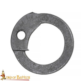 Loose Mild Steel Flat Rings ID 6mm with Button Head Rivets, 1kg