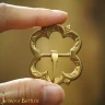 5pcs Late Gothic medieval buckle 38mm