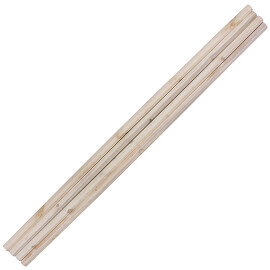Dřevěná tyč použitelná na stavbu konstrukcí stanu (cena za 1ks)