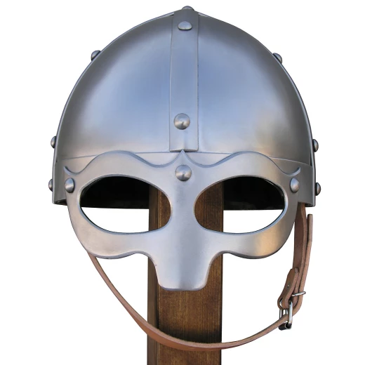 Traditional Viking helmet - M or XXXL brushed, matt finish
