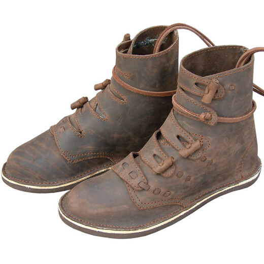 Viking shoes V - dark brown, 43