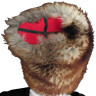 Kožešinová papacha z ovčí kožešiny - S nebo M