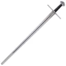 Sword Hastings, class B - brushed, matt finish, blunted (approx. 3mm), rolled in an industrial way, engraved