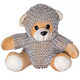 Teddy Bear in Chain-Mail Armor