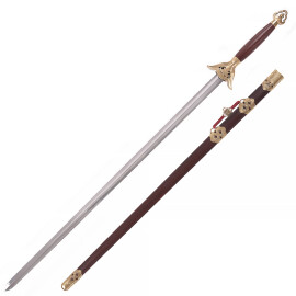 Jednoruční meč Jian s motivem vlaštovky