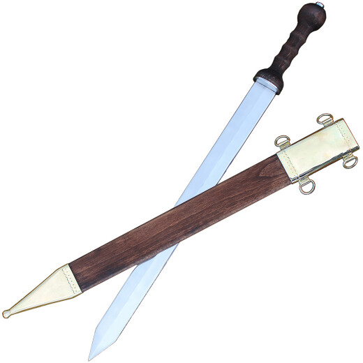 Gladius Livianus - blunted (approx. 3mm), without scabbard; sharp (0,5-1,0mm), not for HEMA!, including scabbard