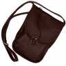 Renaissance shoulder bag with horn button closure