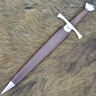 Medieval Dagger with scabbard, practical blunt, light combat version, class D