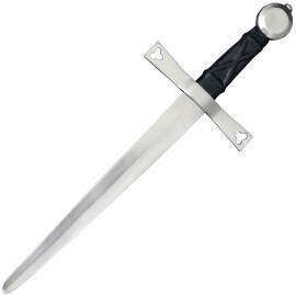 Gothic Dagger with trefoils in the guard, practical blunt, light combat version, class D