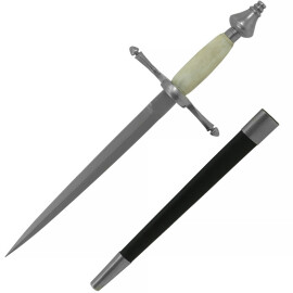 Main Gauche, Left-Hand Dagger with bone grip