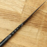 Medieval Spear - brushed, matt finish, blunted (approx. 3mm), without wooden pole
