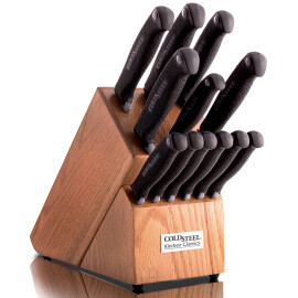 Blok na nože volitelně s 12 kuchyňskými noži - včetně nožů