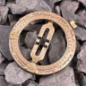 Sundial pendat from brass