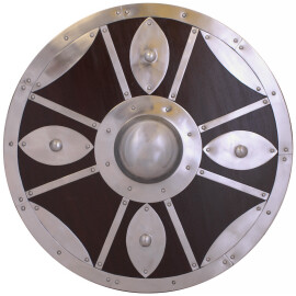 Round Shield with steel fittings