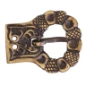 Antique Medieval Brass Strap Buckle