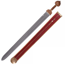 Spatha, pozdně římský meč s pochvou
