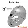12th to 13th Century Norman Spangenhelm Helmet