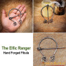 Elf Ranger Hand Forged Knotted Fibula