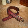 Woodland Elven Leather Belt