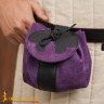 Barbarian Suede Leather Belt Bag