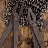 Pair of hand-forged pliers to repair chainmail