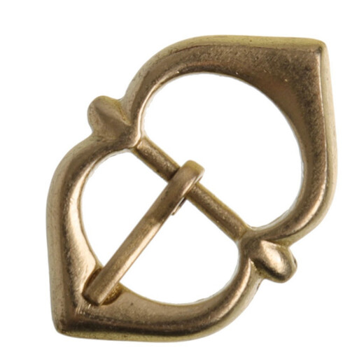 Armour Brass Flared Buckle, 1350 - 1700, 1pcs