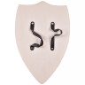 Children Knight Templar Shield, Wooden Toy
