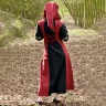 Středověké šaty s kapucí Eleanor