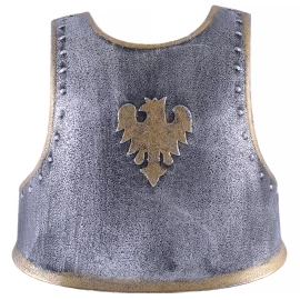 Children Knight's Breast Plate with Back Straps, Plastic