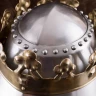 King's Great Helm with Crown, 1.6mm Steel