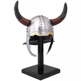 Viking Horned Helmet, 1.3mm Steel