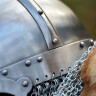 Viking spectical helmet, with aventail, 2mm steel
