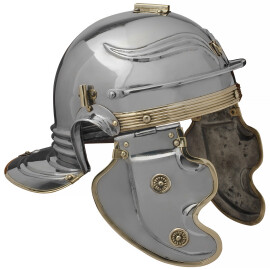 Římská helma Imperial Gallic -F- Besancon z oceli