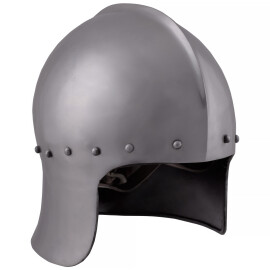 English Archer Helmet, 15. Century, 1.6mm steel