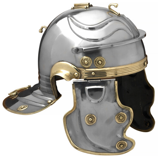 Římská helma Imperial Gallic -G- Weisenau, ocel, 1. stol. n.l.