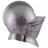 Útočná helma Burgonet 3 dílná z 2mm oceli