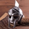 Gladiatoren Helm Maximus aus Stahl, ohne Dornen