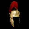 Praetorian Guard Helmet, Brass