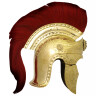 Slavnostní přilba římské pretoriánské gardy z mosazi