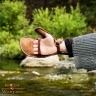 Šermířská kožená rukavice pro pravou ruku