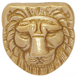 Nemean Lion Head Solid Brass Fitting