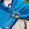 Kruhová brož Goldsborough, vikinská oděvní spona