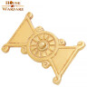 Medieval Viking Brass Leather Mount